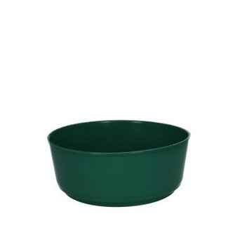 4A Kunststof Schotel Bakje “Bulb“ | Kleur: Groen | Diameter 24 centimeter | Hoogte 9 centimeter | Per 5 schotels