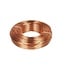 Aluminium Draad | Kleur: Koperkleurig | Diameter 2 millimeter | Lengte 60 meter | Gewicht 500 gram | Per rol