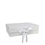 Cadeaudoosje | Kleur: Natuurlijk Wit | Lengte 22 centimeter | Breedte 22 centimeter | Hoogte 6.5 centimeter | Per doosje
