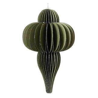 4A Suspension pour sapin de Noël | Couleur : Vert | Décoration de Noël | Longueur 40 centimeter | Par suspension