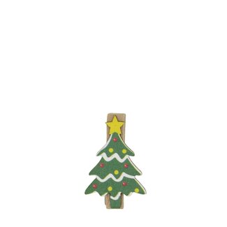 4A Christbaumklammern | Farbe: Grün | Weihnachtsdekoration | Länge 3.5 Zentimeter | Pro 36 Klammern
