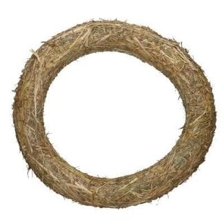 4A Straw wreath | Colour: Light brown | Diameter 50 centimetres | Per 5 wreaths