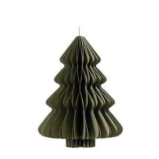 4A Paper Christmas Tree Hanger | Colour: Green | Christmas decoration | Height 20 centimetres | Per hanger