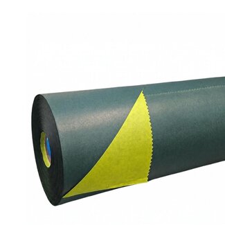 4A Papier double face en rouleau | Couleur : Vert foncé | Largeur 60 centimètres | 70 grammes/m2 | Poids 12 kilos | Par rouleau