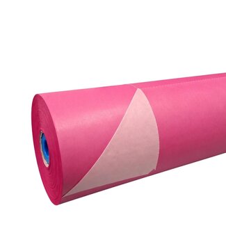4A Beidseitiges Papier auf Rolle | Farbe: Rosa Weiß | Breite 50 Zentimeter | 70 Gramm/m2 | Gewicht 10 Kilo | Pro Rolle