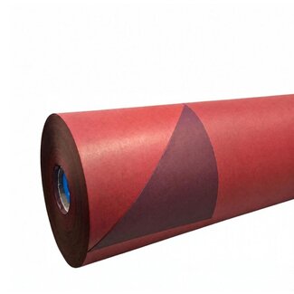 4A Papier double face en rouleau | Couleur : Rouge bordeaux Rouge | Largeur 60 centimètres | 70 grammes/m2 | Poids 12 kilos | Par rouleau