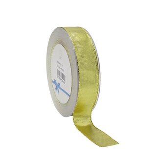 4A Band „Shine“ | Farbe: Goldfarben | Breite 25 Millimeter | Länge 25 Meter | Pro Rolle