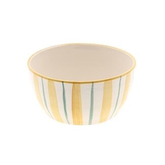 HBXD Bowl “Cabana” | Colour: Yellow | Home decor | Height 13.5 centimetres | Diameter 28 centimetres | Per 2 bowls