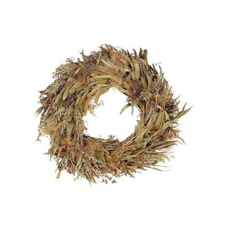 HBXD Krans “Dried Harvest” | Kleur: Bruin | Kerstdecoratie | Diameter 50 centimeter | Per krans
