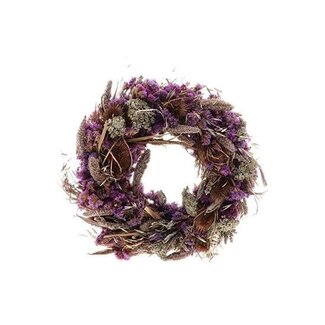 HBXD Couronne “Arabian Night” | Couleur : Rose | Décoration de Noël | Hauteur 9 centimètres | Diamètre 40 centimètres | Par couronne