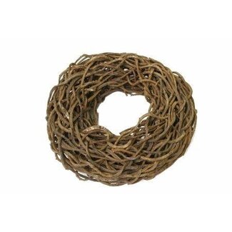 HBXD Wreath “Crazyvine” | Colour: Brown | Christmas decoration | Diameter 48 centimetres | Per wreath