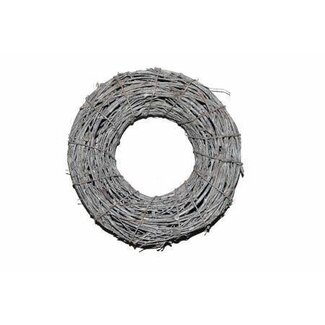 HBXD Krans “Marilia” | Kleur: Lichtgrijs | Kerstdecoratie | Diameter 50 centimeter | Per krans