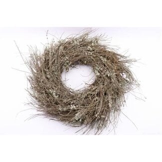 HBXD Kranz „Blato Bonsai“ | Farbe: Braun | Weihnachtsdekoration | Durchmesser 55 Zentimeter | Je 2 Kränze