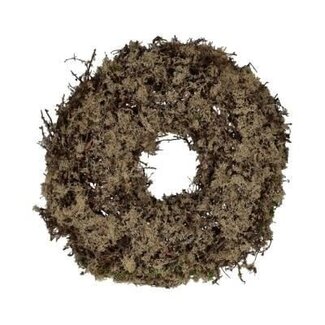 HBXD Wreath “Bonsai Jumbo” | Colour: Brown | Christmas decoration | Height 22 centimetres | Diameter 50 centimetres | Per wreath