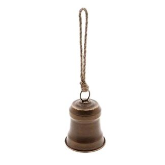 HBXD Kerstbelhanger “Rustic” | Kleur: Bruin | Kerstdecoratie | Hoogte 15 centimeter | Diameter 13 centimeter | Per 2 hangers