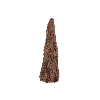 HBXD Dekokegel “Juniper” | Farbe: Braun | Weihnachtsdekoration | Höhe 80 Zentimeter | Durchmesser 25 Zentimeter | Pro Kegel