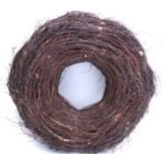 HBXD Krans “Willow Grande” | Kleur: Bruin | Kerstdecoratie | Hoogte 30 centimeter | Diameter 220 centimeter | Per krans