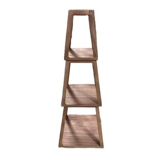 HBXD Arbre décoratif 3 niveaux | Couleur : Marron | Décoration de Noël | Longueur 36 centimètres | Largeur 36 centimètres | Hauteur 105 centimètres | Par 2 supports