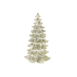 HBXD Christmas Tree Decoration  “Olsen” | Colour: Light green | Christmas decoration | Height 27 centimetres | Diameter 15 centimetres | Per 2 Christmas trees