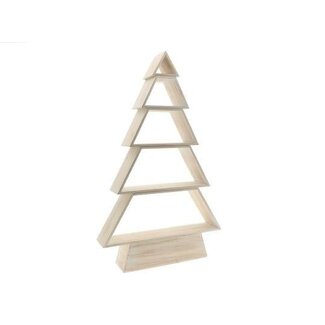 HBXD Christmas Tree Decoration “Namsos” | Colour: Natural White | Christmas decoration | Length 58 centimetres | Width 13 centimetres | Height 97 centimetres | Per Christmas tree