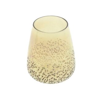 HBXD Waxinelichthouder “Cosmic” | Kleur: Groen | Hoogte 13 centimeter | Diameter 13 centimeter | Per 2 theelichthouders