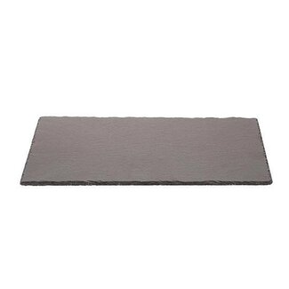 HBXD “Slate” Board | Colour: Black | Home decor | Length 45 centimetres | Width 30 centimetres | Height 1 centimetre | Diameter 19 centimetres | Per 2 boards