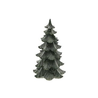 HBXD Christmas Tree Decoration “Olsen” | Colour: Dark green | Christmas decoration | Height 27.5 centimetres | Diameter 15 centimetres | Per 2 Christmas trees