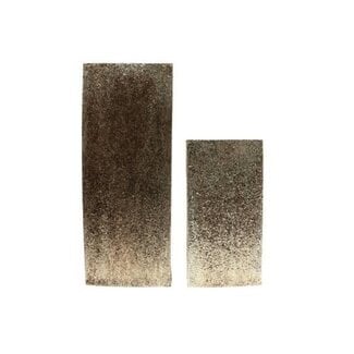 HBXD Tafel “Balari” | Kleur: Goud | Woondecoratie | Lengte 35 centimeter | Breedte 35 centimeter | Hoogte 90 centimeter | Set van 2 tafels | Per set