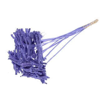 QC Decorative Coco Rose Posy on stick | Colour: Lilac Purple | Coco Rose Posy Stick | Stick length ± 50 centimetres | 10 sticks per bunch