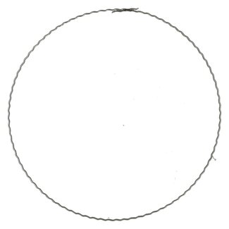 4A Metallring | Farbe: Silberfarben | Durchmesser 20 centimeter | Pro 50 Ringe