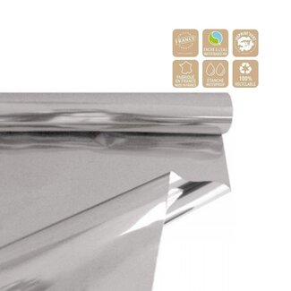 4A Foil on Roll Metal | Colour: Silver-coloured | Width 70 centimetre | Length 50 metre | Per roll