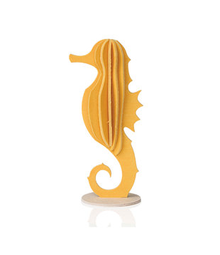 Lovi - Seahorse 8cm (S)- Warm Yellow