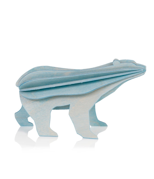 Lovi Lovi -Polar Bear  7cm  (S)- Light Blue