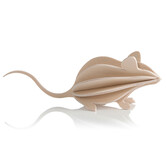 Lovi  - Mouse   15 cm  (M) Natural