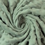 Minky fleece donker mint