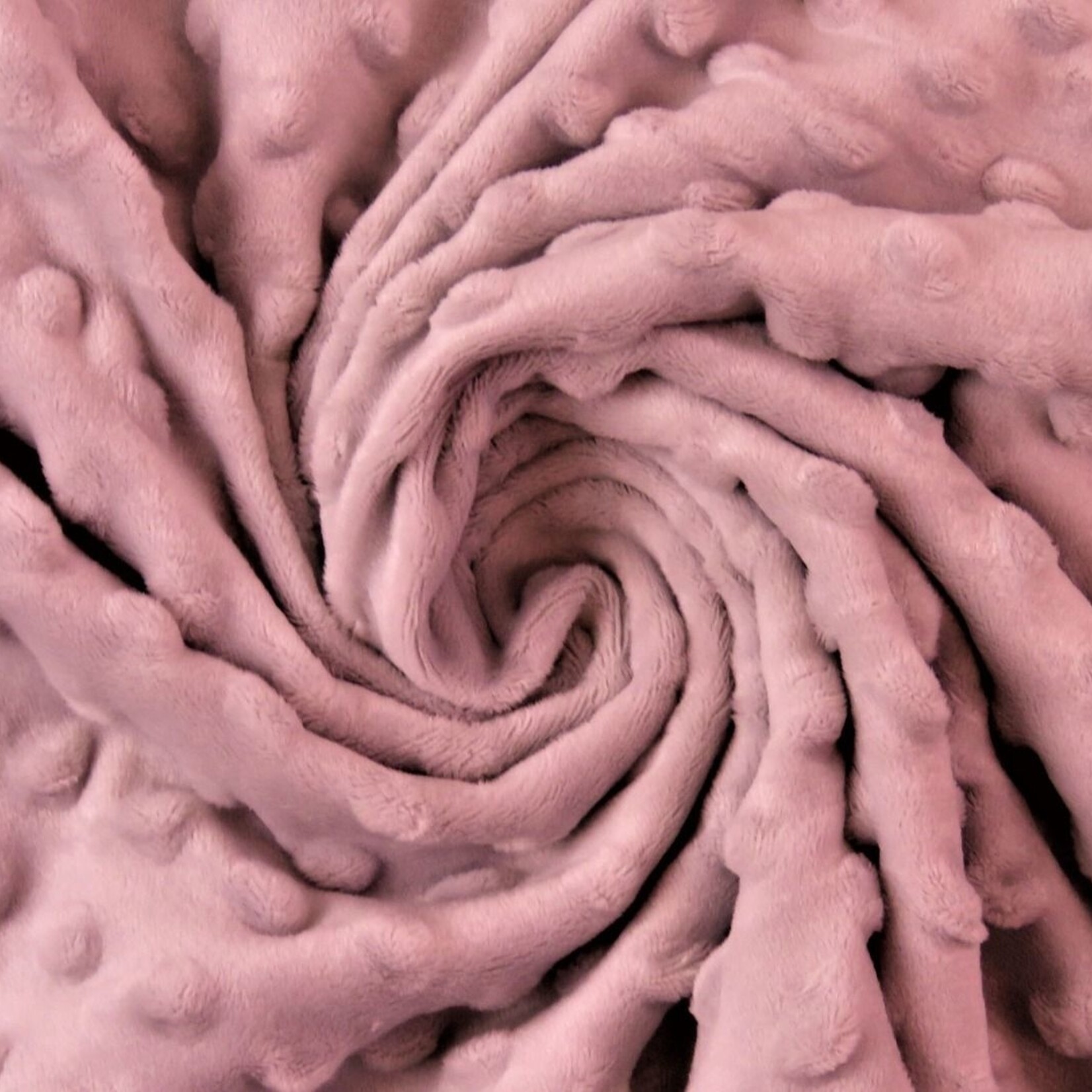 Minky fleece fel roze
