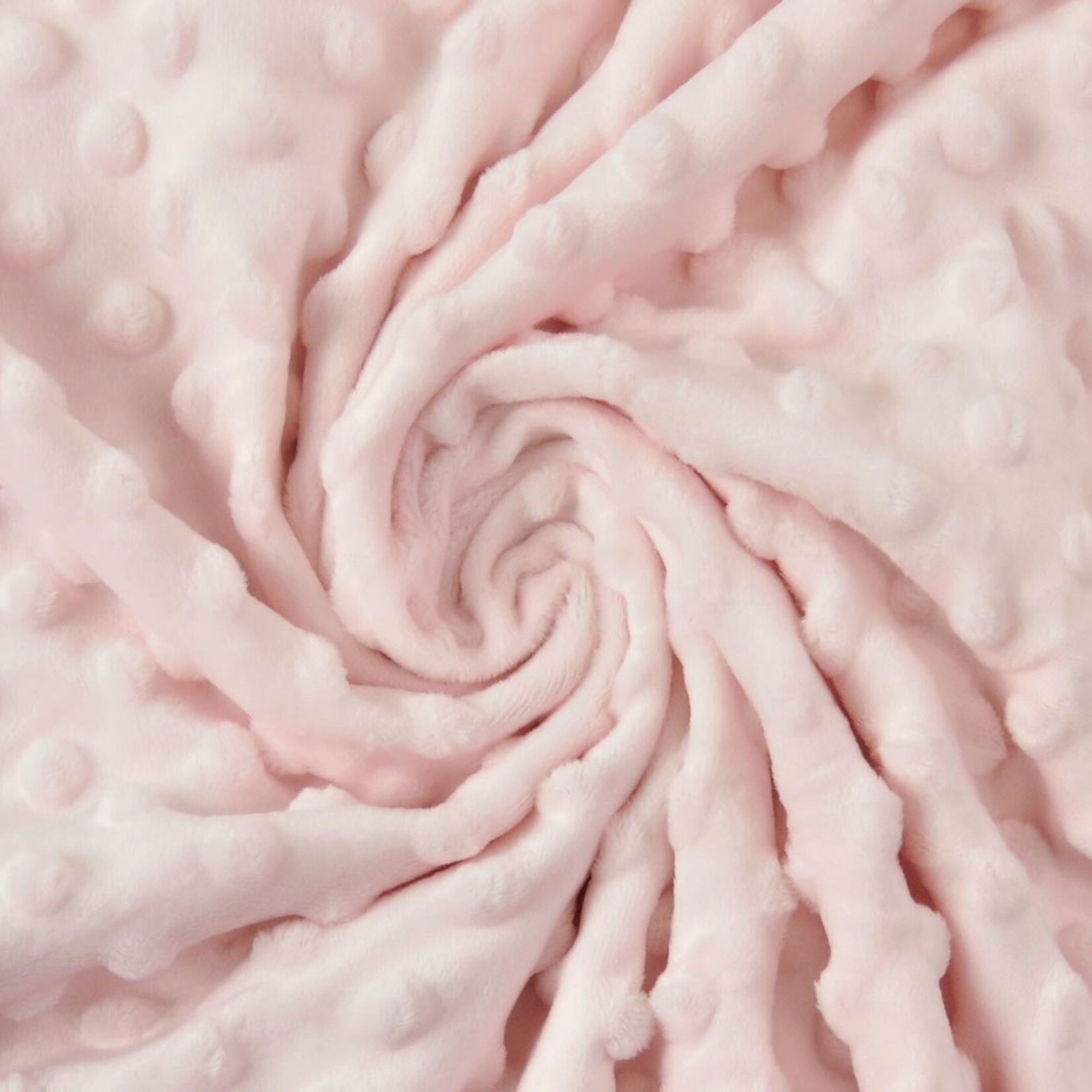 Minky fleece baby roze