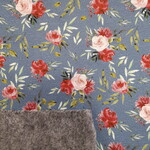 Romantic flower blauw