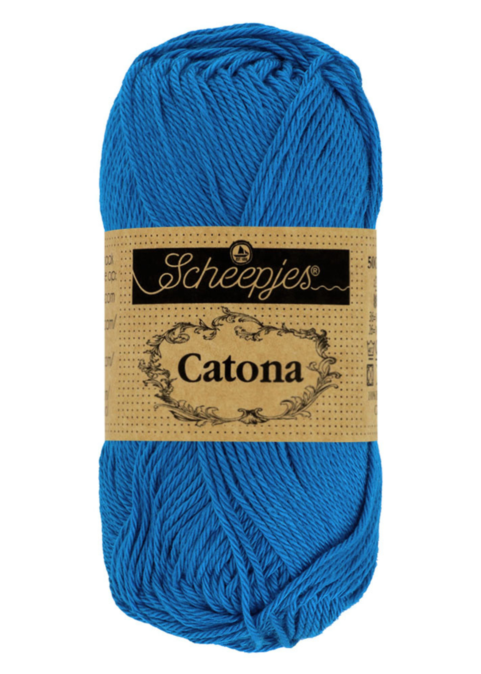 Scheepjes Catona - 201 ELECTRIC BLUE