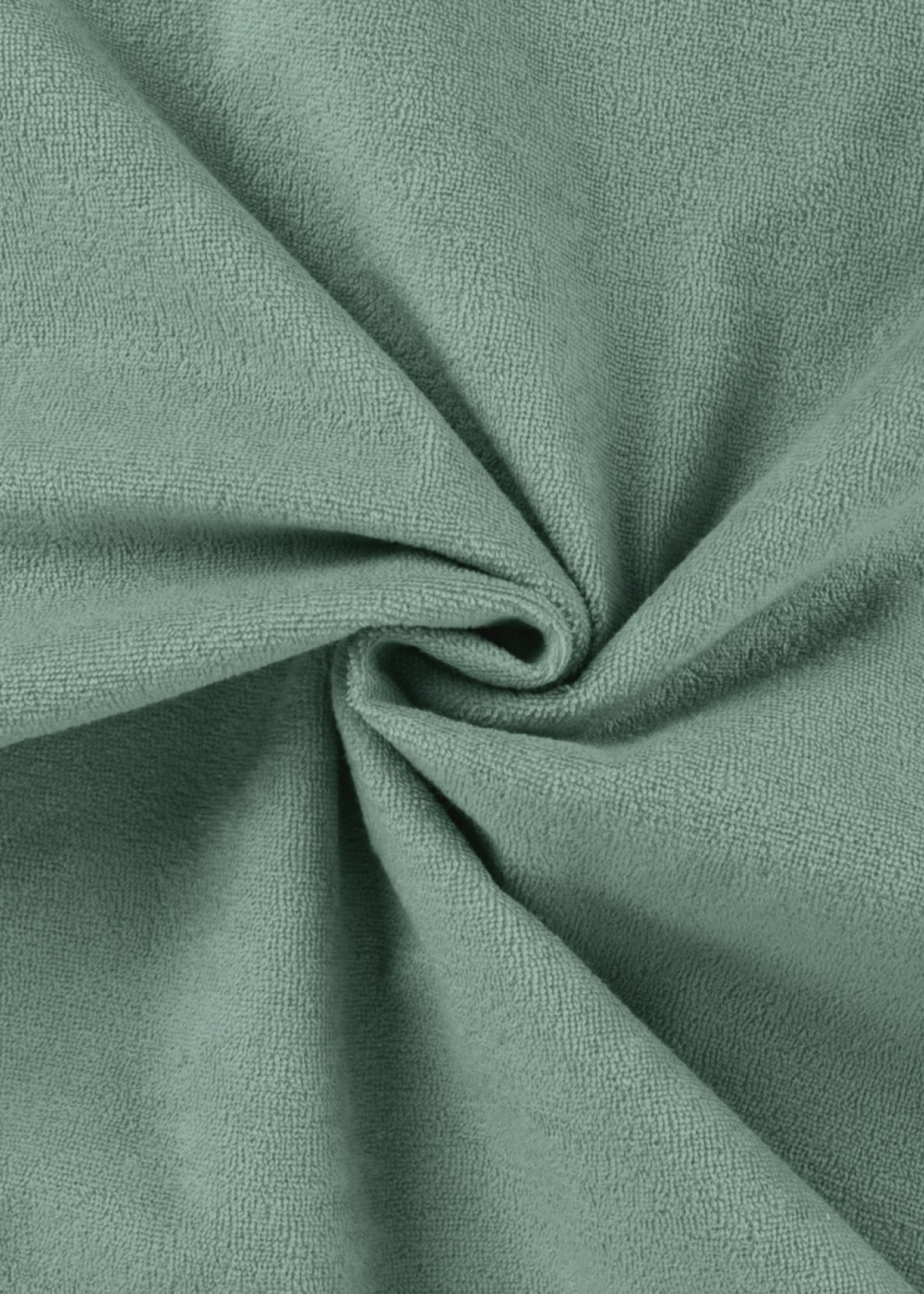 Quality textiles Pico terry laminated mint