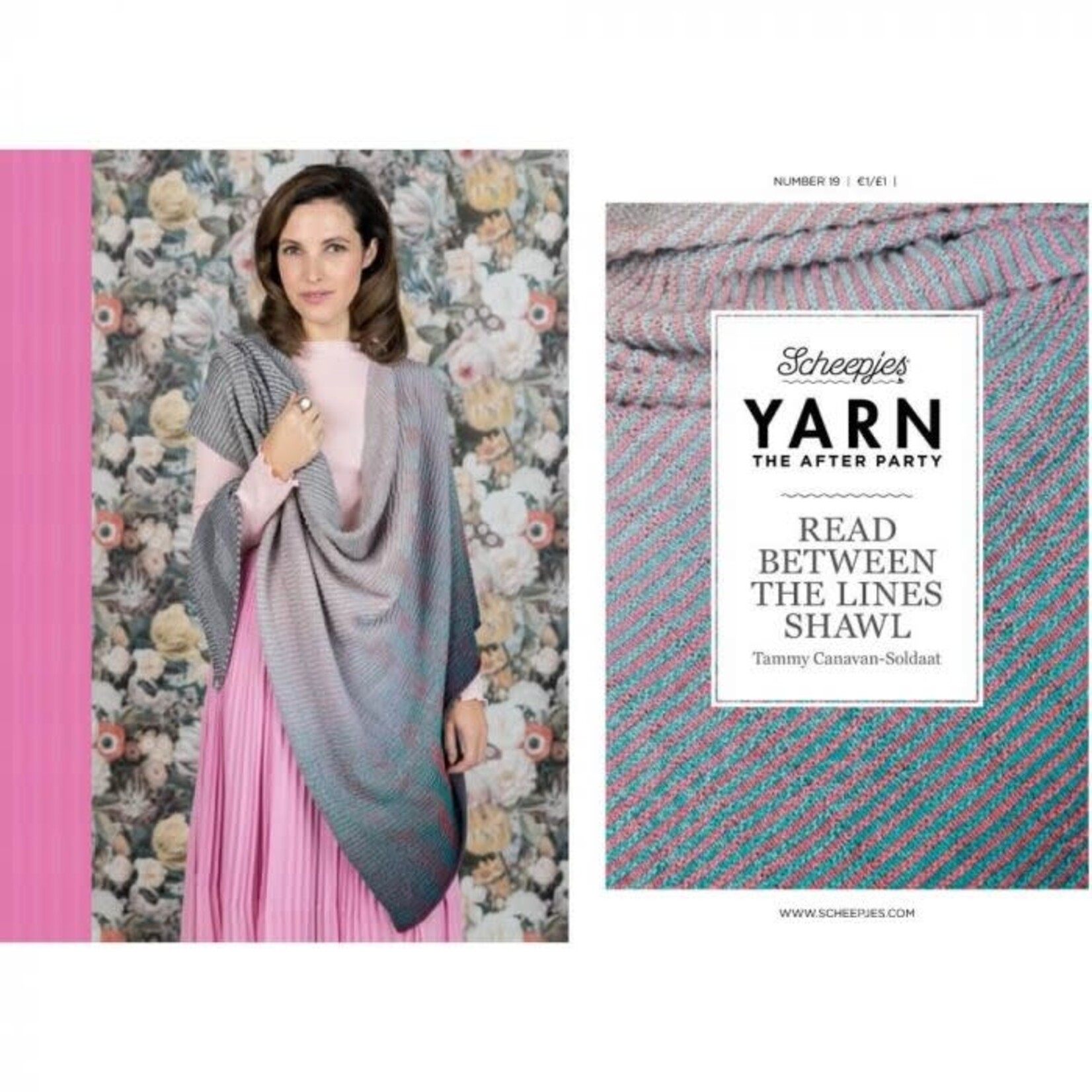 Yarn Read Between the Lines Shawl