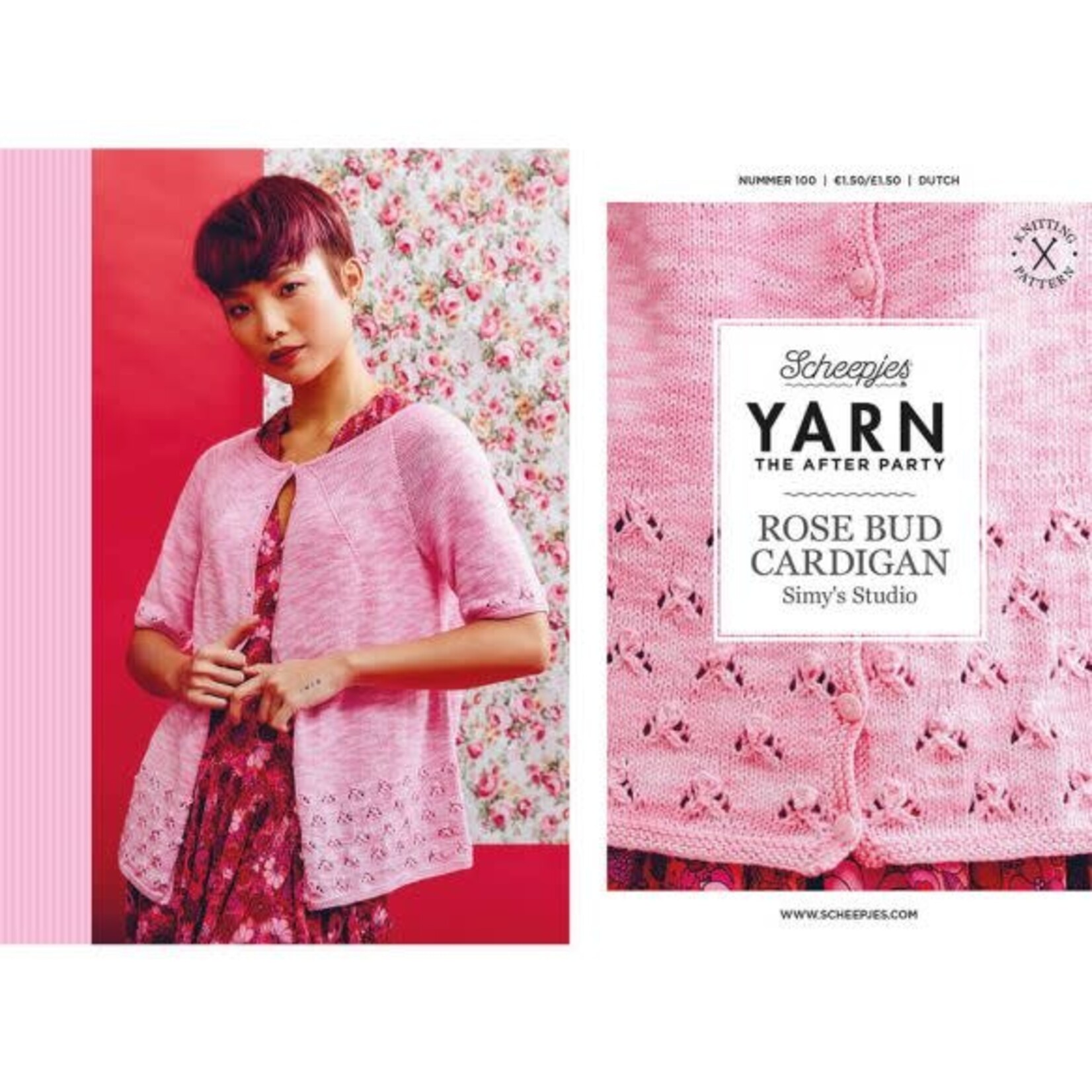 Yarn Rose Bud Cardigan