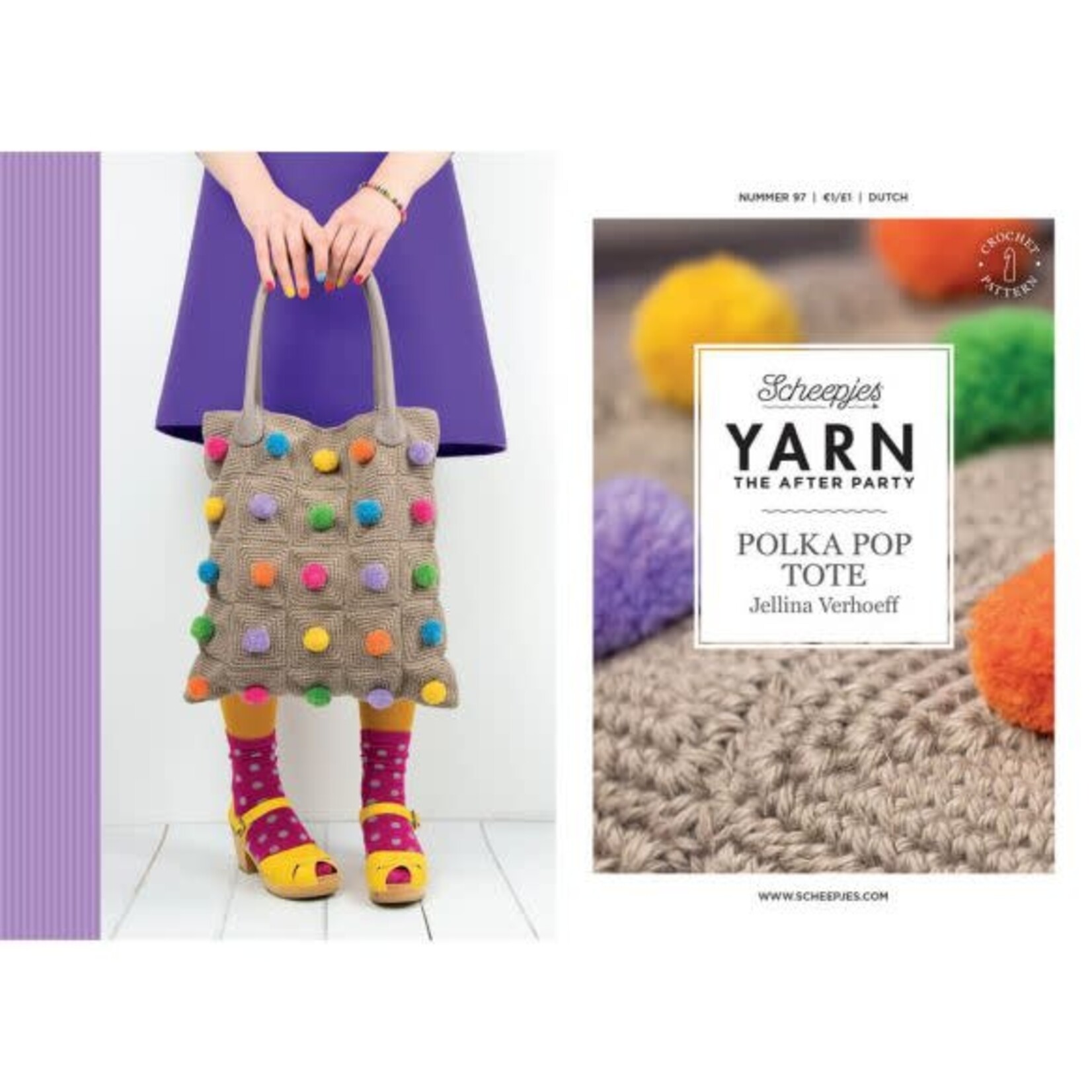 Yarn Polka Pop Tote