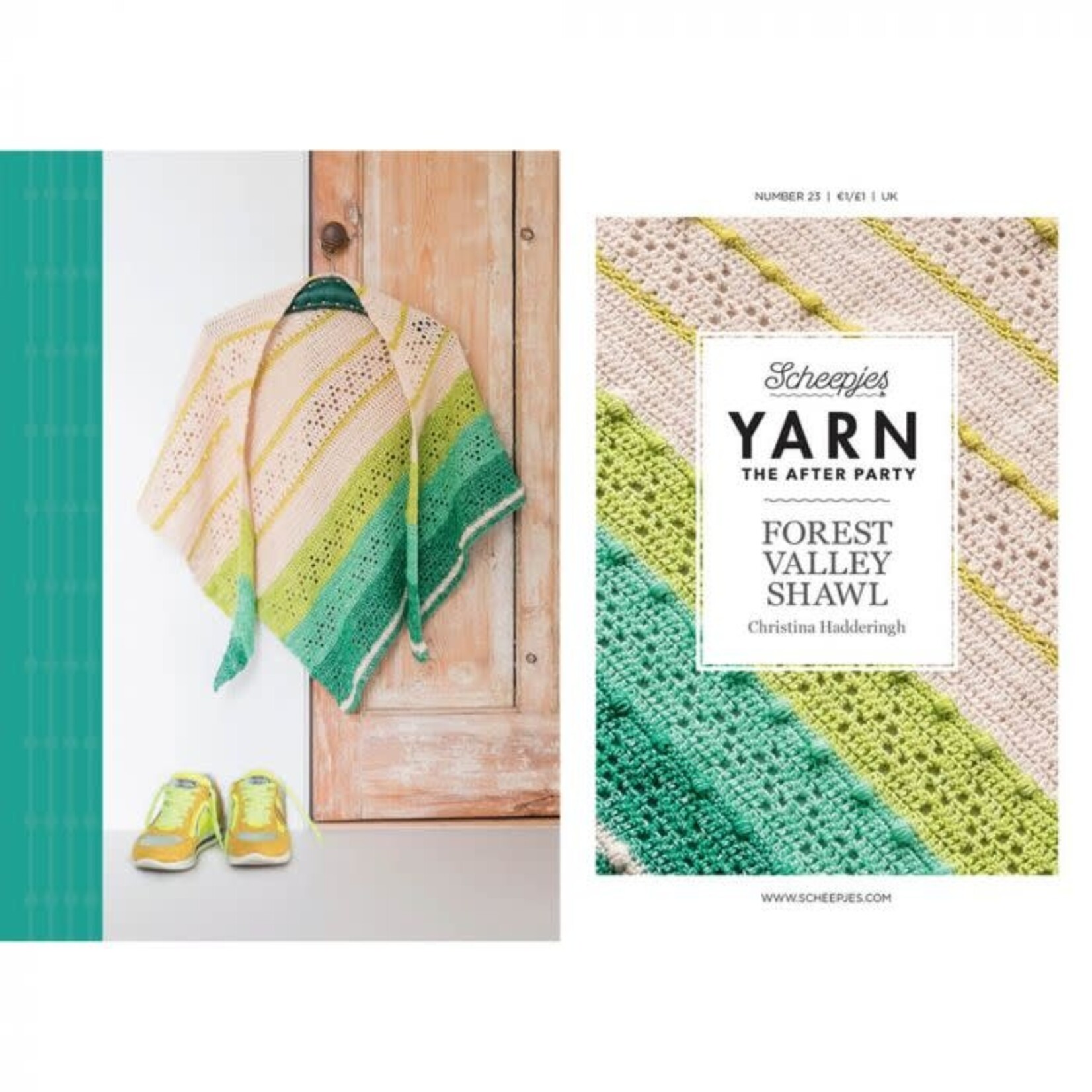 Yarn Forest Valley Shawl