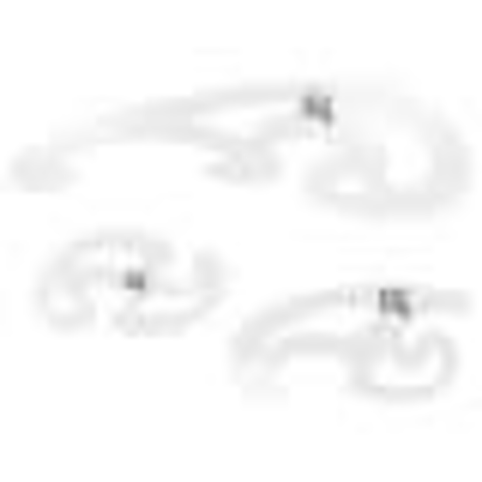 Set van 3 french curves