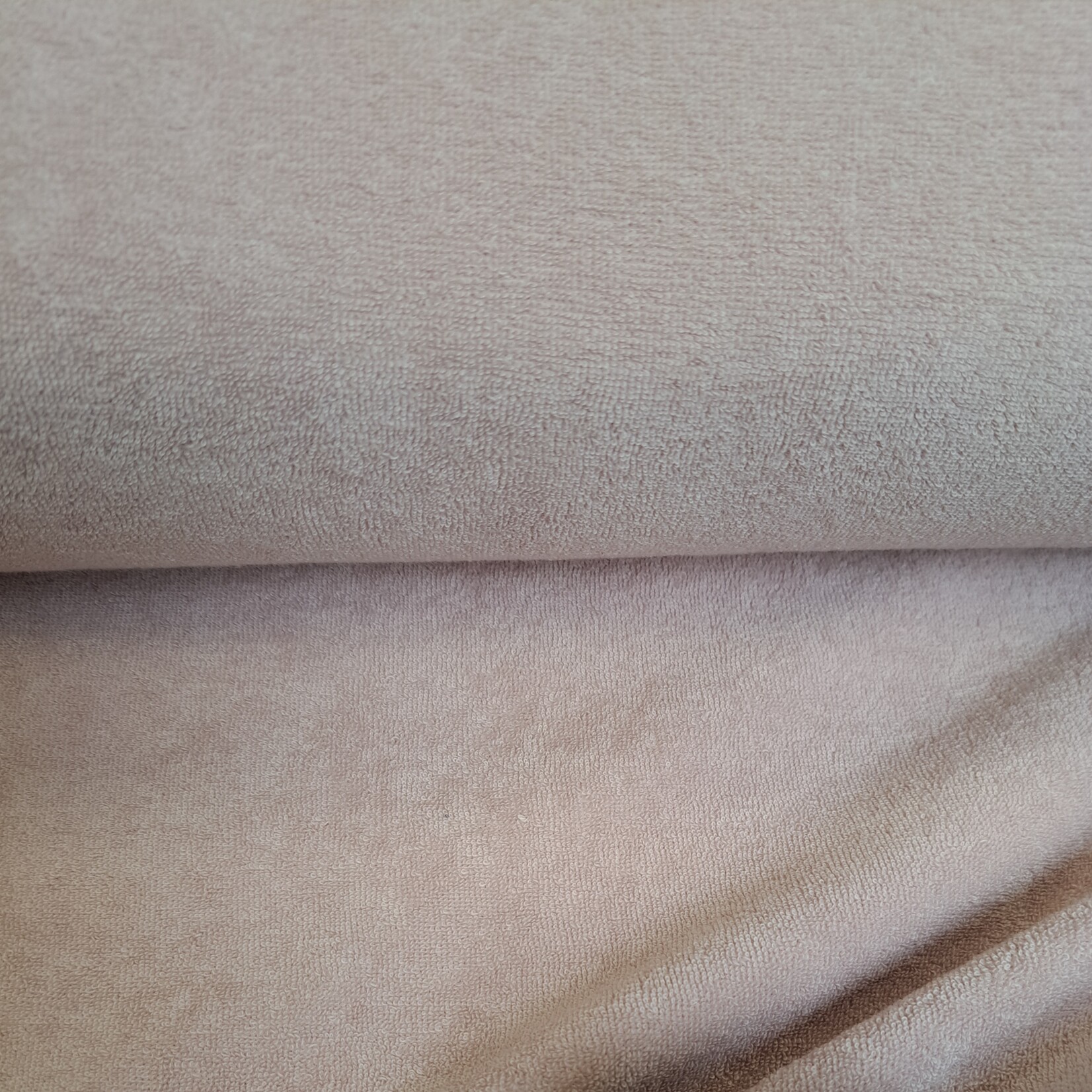 Quality textiles Pico terry  dusty pink