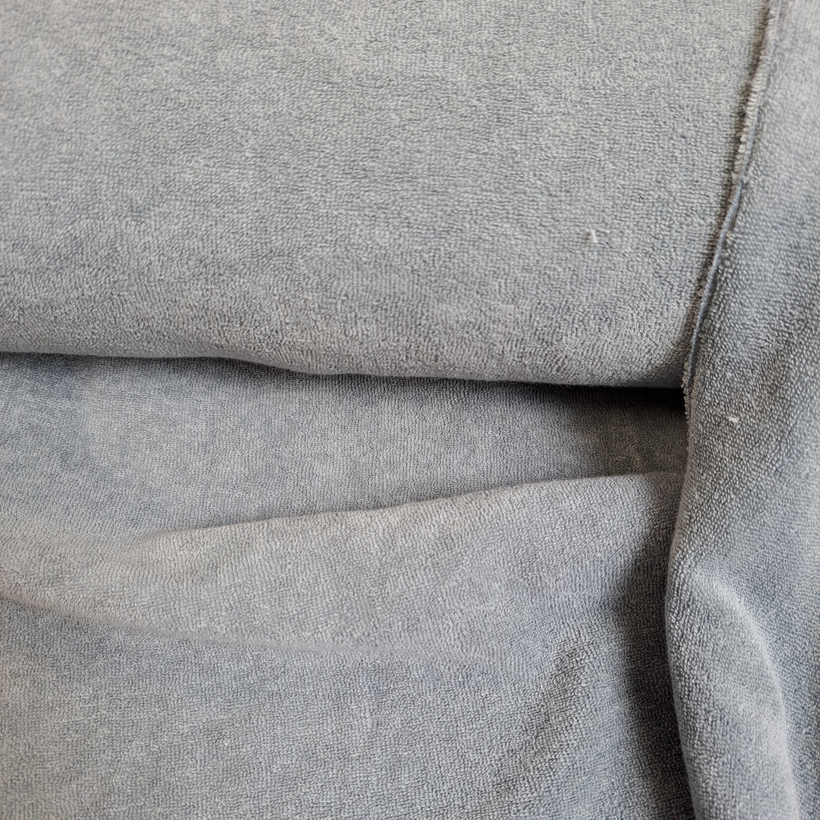 Quality textiles Pico terry dusty blue