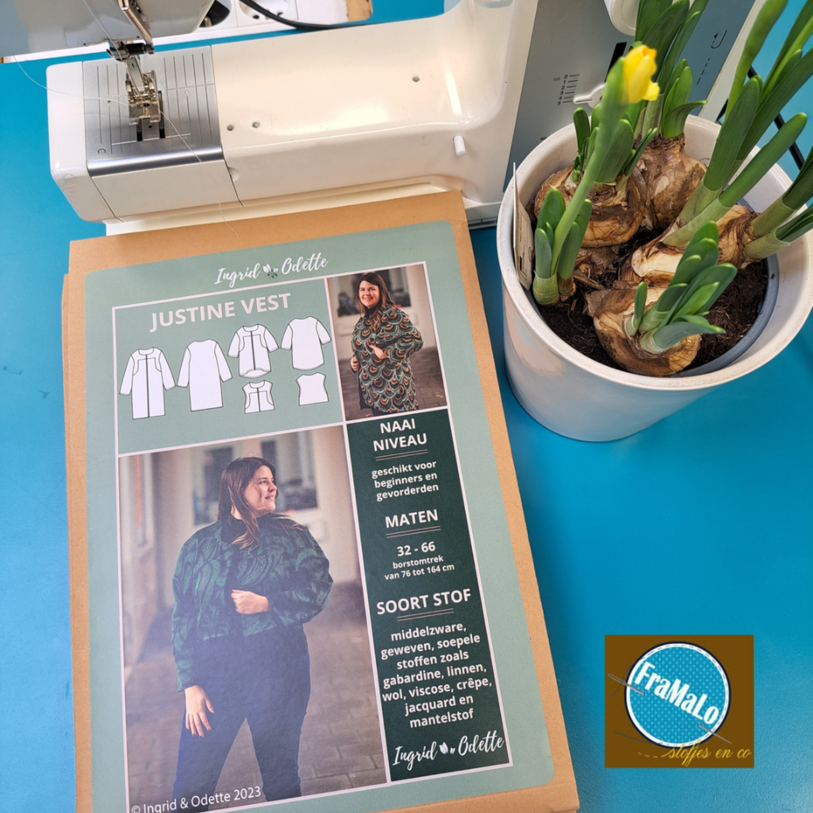 Ingrid & Odette Justine vest