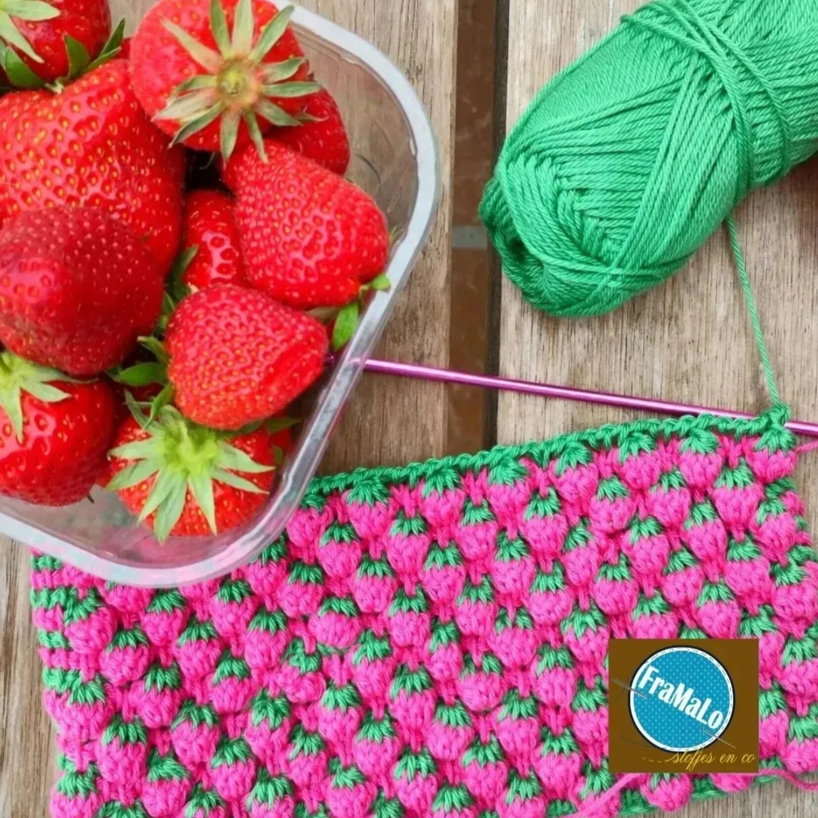 Online workshop: Aardbeientasje
