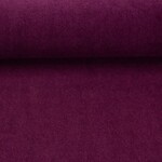Swafing Katoenfleece bordeaux